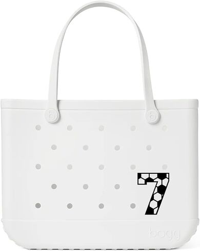 1 Pc Sports Charm for Bogg Bag Accessories, Soccer Charm Compatible with Bogg Bag Original All Models Inserts for Handbag Beach Tote Decoration, Soccer Bogg (7) in Saudi Arabia