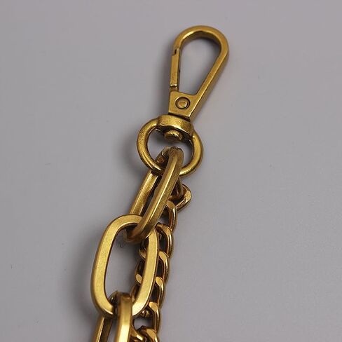 سلسلة مفاتيح معدنية بطبقة مزدوجة سلسلة مفاتيح على طراز الهيب هوب وسلاسل مفاتيح للخصر ملحق للارتداء اليومي/الحفلات، زخرفة سهلة الاستخدام للرجال والنساء in Kuwait