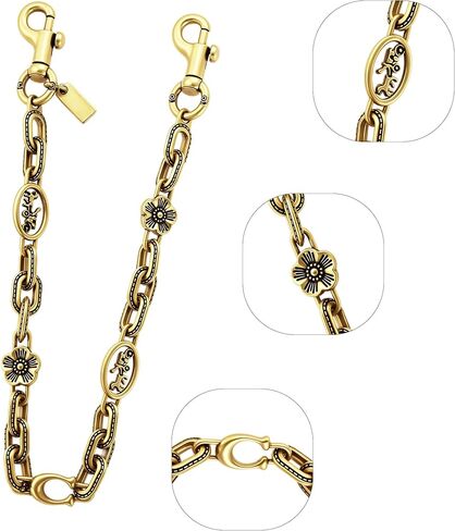 Bag Chain Charm for Handbag, Purse Wallet &Pants Chain Jean Chains, Vintage Bag Strap Chains Extender in Kuwait