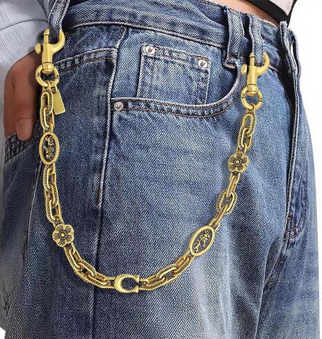 Bag Chain Charm for Handbag, Purse Wallet &Pants Chain Jean Chains, Vintage Bag Strap Chains Extender in Kuwait