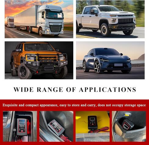 Car Battery Charger, 6V/12V Smart Pulse Battery Repair & Desulfator with ASE Adapter Cable, Intelligent Automatic Trickle Charger Maintainer for Car Truck Motorcycle Marine in Kuwait