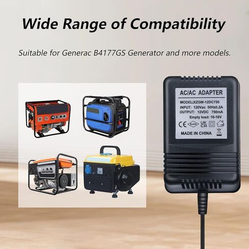 12VDC Battery Charger for Generac Models B4177GS Generator Functions as Substitute for The Original Equipment Manufacturer (OEM) Part in Kuwait