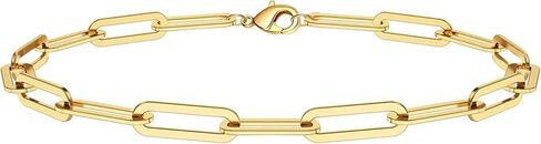 WangGao Stainless Steel Paperclip Link Chain Bracelet for Women Popular Minimalist Jewelry in Kuwait