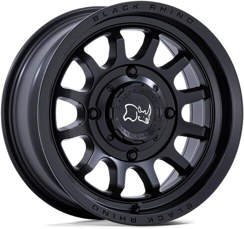 Black Rhino Hard Alloys - UTV BU001 15X7 4X137 M-BLK 10MM - BU001MX15704810 in Kuwait