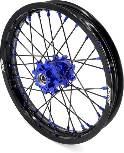 KKE1.6 * 19" & 1.85 * 16" E-moto Spoked Upgraded version Wheels Rim Fit Surron Light Bee-x 2019-2025 with 220MM Disc Dirt and Siver Adapter Electric Bike in Kuwait