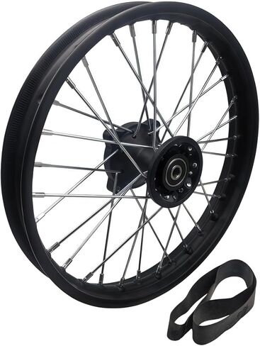 14" Front Wheel Rim for 110cc 125cc Dirt Bike tao TTR SSR CRF Apollo 15mm Axle in Kuwait