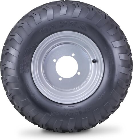 WANDA 21x7-10 ATV Tire & Wheel with 4 Lugs on 110mm PCD 2+3 offset Silver Wheel 10237,PK 2 in Saudi Arabia