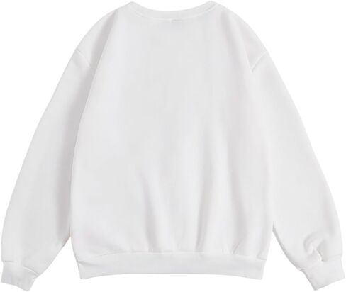 Verdusa Women's Hip Hop Lip Graphic Pullover Sweatshirts Fall Clothes Going Out Tops in Saudi Arabia