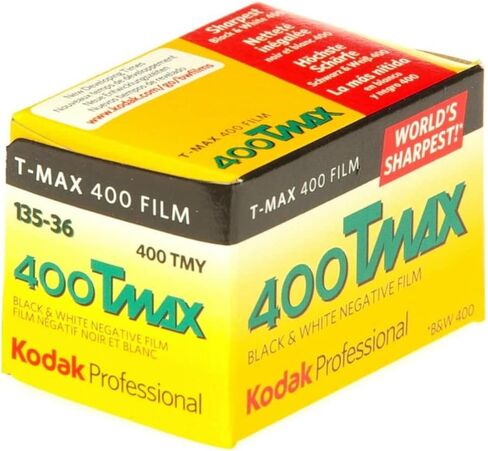 Kodak 400 TMAX Professional ISO 400, 36mm, 36 Exposures, Black and White Film in Saudi Arabia