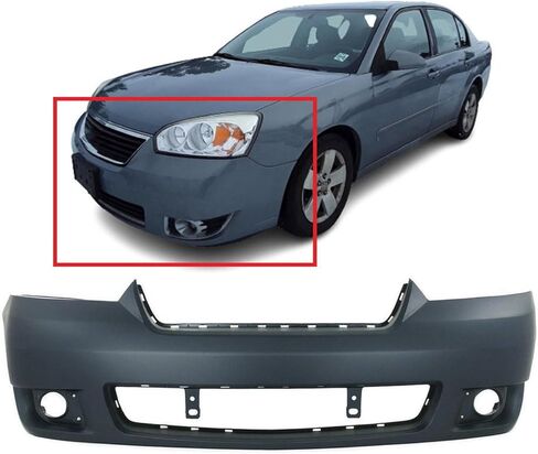 FitParts Compatible With Front Bumper Cover 2006 2007 2008 Chevy Malibu Maxx LT LTZ Hatchback. New, Primed. W/Fog Light Holes. W/o Parking Aid Sensor Holes. GM1000768 in Saudi Arabia