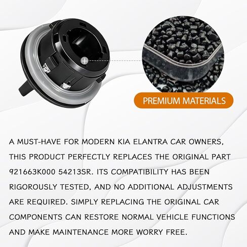 1 Pair Front Turn Signal Lamp Socket Replacement OEM 92166-3K000 Turn Signal Bulb Plug Socket Assembly for Kia Soul Sportage Forte Hyundai Sonata Elantra Car Headlight Turns Signals Light Holder in Saudi Arabia