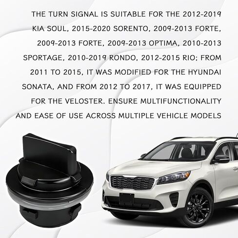1 Pair Front Turn Signal Lamp Socket Replacement OEM 92166-3K000 Turn Signal Bulb Plug Socket Assembly for Kia Soul Sportage Forte Hyundai Sonata Elantra Car Headlight Turns Signals Light Holder in Saudi Arabia