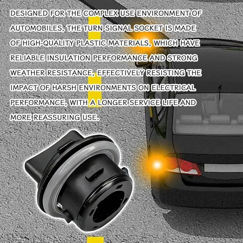 1 Pair Front Turn Signal Lamp Socket Replacement OEM 92166-3K000 Turn Signal Bulb Plug Socket Assembly for Kia Soul Sportage Forte Hyundai Sonata Elantra Car Headlight Turns Signals Light Holder in Saudi Arabia