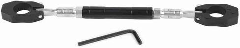 Adjustable Balance Bar Aluminium Alloy Strengthen Lever Bar Handlebar Brace For Motorcycle(Black) in Kuwait