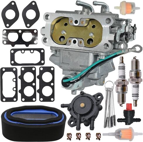 15003-7041 15003-7077 Carburetor Kits for Kawasaki FH601V 4-Cycle Engine With Air Filter and Fuel Pump Spark Plug in Kuwait