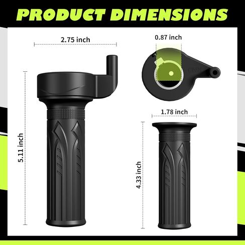 20X صمام خانق كامل 12 فولت - 72 فولت، صمام خانق للدراجة الإلكترونية للدراجات الكهربائية، دراجة جبلية، سكوتر مع موصل مقاوم للماء ومفك براغي in Kuwait
