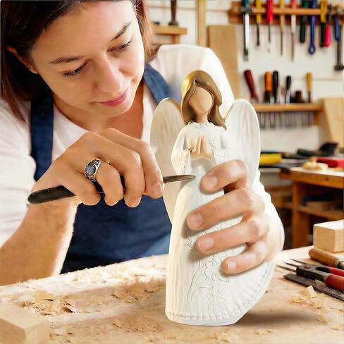 Sympathy Praying Angel Figurine for Loss of Loved One – Christian Praying Angel Keepsake, Hand-Painted Memorial Gift for Women, Grief & Bereavement Gift in Saudi Arabia
