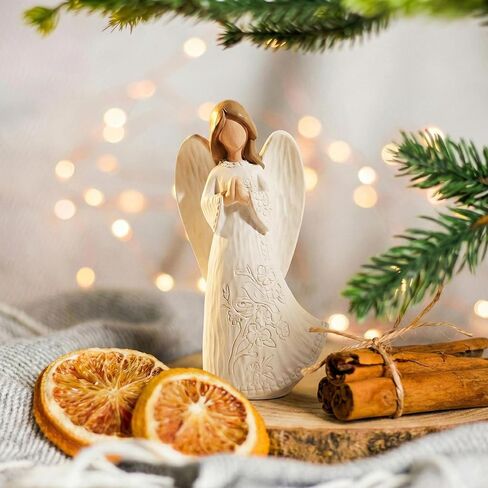 Sympathy Praying Angel Figurine for Loss of Loved One – Christian Praying Angel Keepsake, Hand-Painted Memorial Gift for Women, Grief & Bereavement Gift in Saudi Arabia