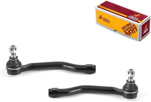 Metrix Premium Chassis Parts - Front Left & Right Outer Tie Rod End Kit Fits 2015-2020 Acura TLX FWD, 2013-2017 Honda Accord, Replacement ES801000, ES801001, Made in Europe in Saudi Arabia