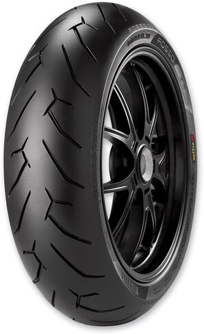 Pirelli DIABLO ROSSO II Street Sport Motorcycle Tire - 160/60ZR17 69W in Saudi Arabia