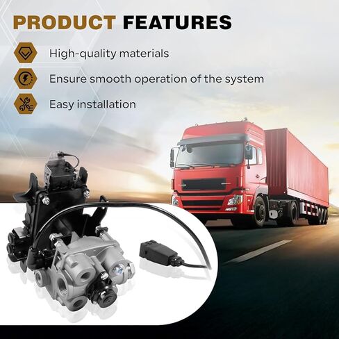 4005001010 Modulator ABS Valve Assembly Compatible with TCS 2 Trailer with Harness Wabco 4005001010X Electronic Control Unit 12V 2S1M 22801004 4005001030 4005001010X in Kuwait