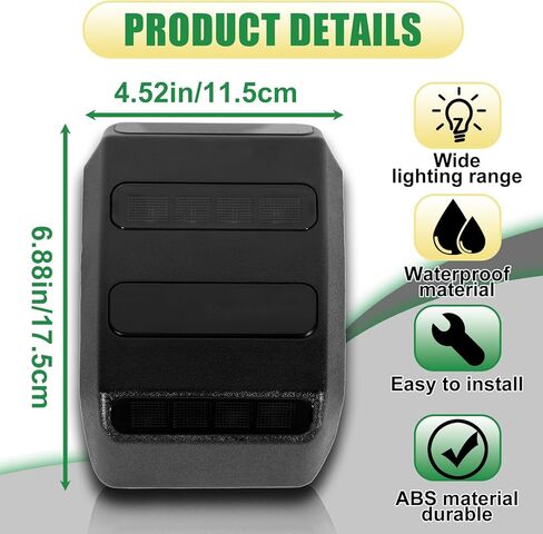 Rear Ceiling Lights for Ford Bronco Accessories 2024 2021-2025 Black Touch Switch Led Roof Lamp Trunk Cargo Reading Lights (Only for 2 Door) in Kuwait