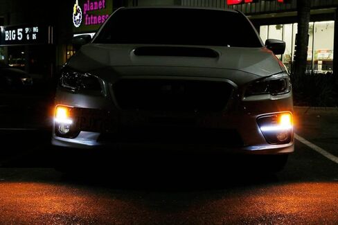 iJDMTOY Plug-N-Play Front Turn Signal LED Hyper Flash Fix Decoder Wires Compatible With 2015-2021 Subaru WRX/STI in Saudi Arabia