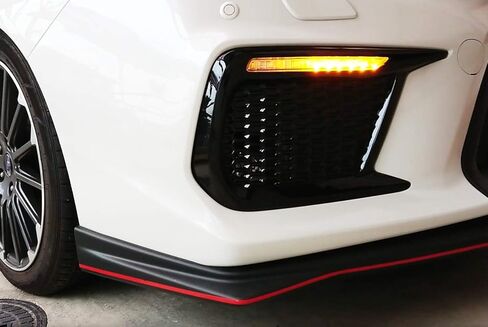 iJDMTOY Plug-N-Play Front Turn Signal LED Hyper Flash Fix Decoder Wires Compatible With 2015-2021 Subaru WRX/STI in Saudi Arabia