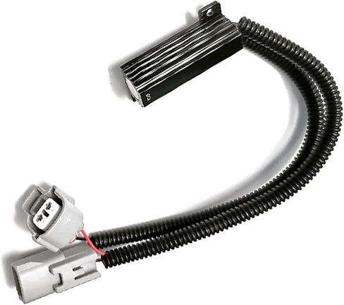iJDMTOY Plug-N-Play Front Turn Signal LED Hyper Flash Fix Decoder Wires Compatible With 2015-2021 Subaru WRX/STI in Saudi Arabia