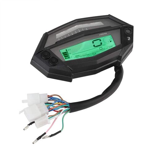 Yctze Motorcycle Digital Tachometer Speedometer Gear Indicator for with Adjustable Backlight in Saudi Arabia