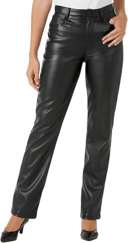 Masseys Women's Faux Leather 5-Pocket Pants in Saudi Arabia