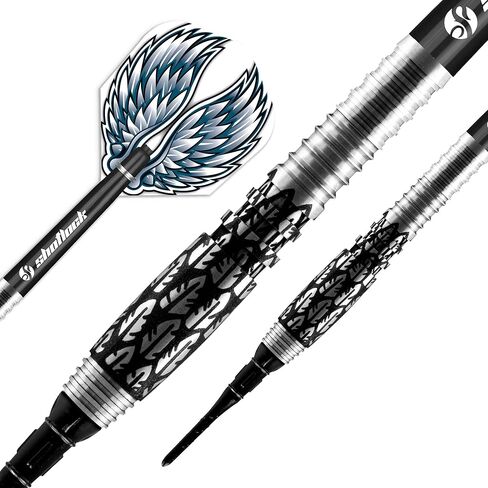 Shot Darts Soft Tip, Birds of Prey Kite (18g/20g), 80% Tungsten Barrel, Front Weighted, Professional Dart Set & Flights Made in New Zealand, Plastic Tip for Electronic Dartboard in Saudi Arabia