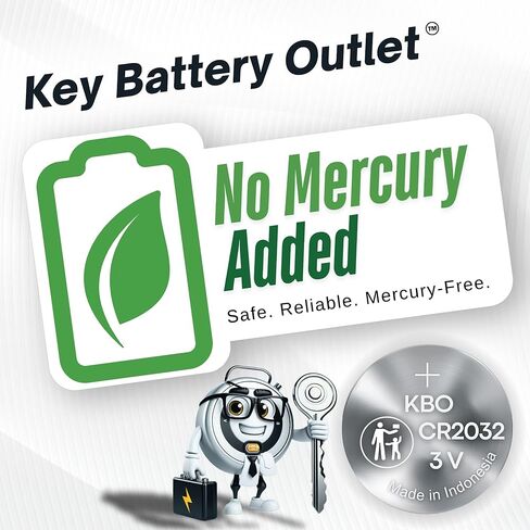 Heart Rate Monitor Chest Strap Batteries (2-Pack) CR2032 – Garmin HRM 200, HRM-Dual, Powr Labs, COOSPO, Magene, MOOFIT, KYTO – Heart-Rate Chest Strap Battery Replacement Kit in Kuwait