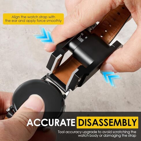 Watch Bracelet Removal Tool, Watch Spring Bar Removal Tool, Elastic Ear Puller, U-Shaped Ear Plier for Watchmaker Remover Pliers in Kuwait