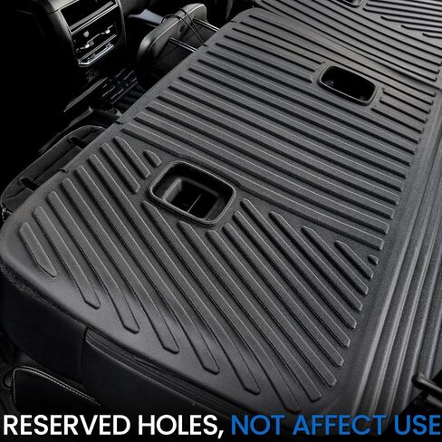 سجادات مسند الظهر لـ 2022-2025 2026 Jeep Grand Cherokee WL74 (بما في ذلك 4XE، وليس لـ WK2 أو L)، ملحقات السيارة لبطانة صندوق السيارة TPE لجميع الأحوال الجوية (WL74 | سجادة البضائع مع سجادات مسند الظهر) in Kuwait