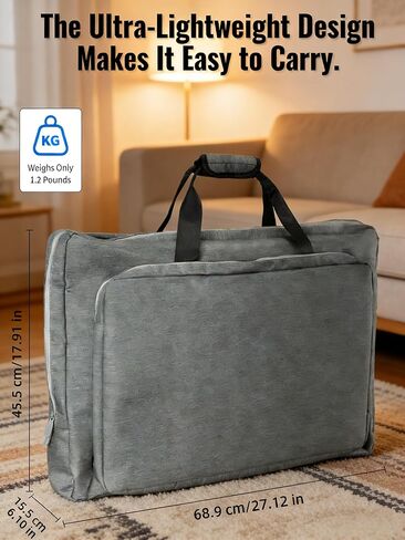 حقيبة حمل Starlink Gen 3، حافظة Starlink Gen 3، حافظة Starlink مقاومة للصدمات والإجهاد مع نسيج مقاوم للماء والغبار ومقصورات داخلية قابلة للتخصيص (رمادي) in Kuwait