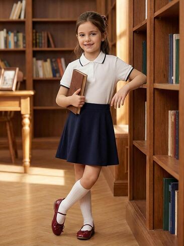 Haloumoning Girls Mary Jane Shoes Kids Bow Slip On Ballet Flats Wedding Party Dress Shoes, Burgundy, Size 13 in Kuwait