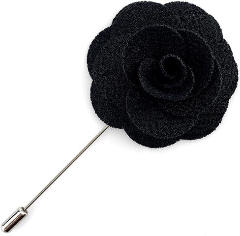 S&W SHLAX&WING Colorful Men's Lapel Pin Brooch Pins Flower Boutonniere Pin for Suits Wedding in Saudi Arabia