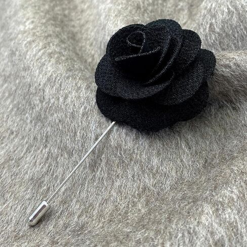 S&W SHLAX&WING Colorful Men's Lapel Pin Brooch Pins Flower Boutonniere Pin for Suits Wedding in Saudi Arabia