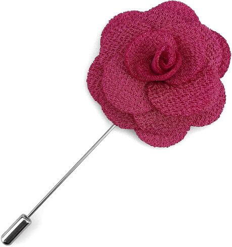 S&W SHLAX&WING Colorful Men's Lapel Pin Brooch Pins Flower Boutonniere Pin for Suits Wedding in Saudi Arabia