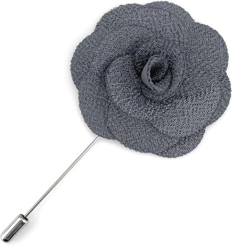 S&W SHLAX&WING Colorful Men's Lapel Pin Brooch Pins Flower Boutonniere Pin for Suits Wedding in Saudi Arabia