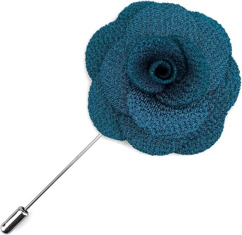 S&W SHLAX&WING Colorful Men's Lapel Pin Brooch Pins Flower Boutonniere Pin for Suits Wedding in Saudi Arabia