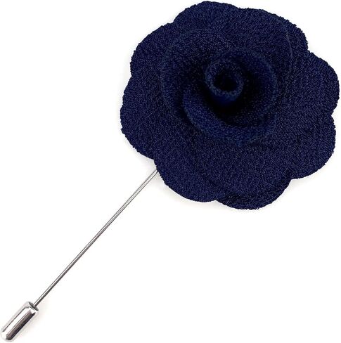 S&W SHLAX&WING Colorful Men's Lapel Pin Brooch Pins Flower Boutonniere Pin for Suits Wedding in Saudi Arabia