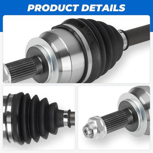 TadaMark 2PCs Front CV Axle Shaft Assembly Fit for Subaru Forester 2014(From 01/11/2014) 2015 2016 2017 2018 2.0L 2.5L H4, Left and Right, for 66-7568 in Saudi Arabia