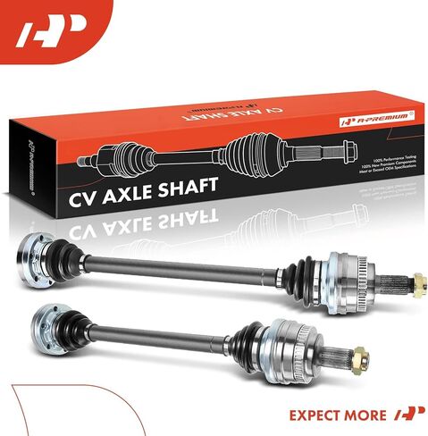A-Premium Pair (2) Rear CV Axle Shaft Assembly Compatible with BMW E46 323i/325Ci/325i/328i 1998-2006, E36/E46 323i/323is/328i 1998-1999, Z4 E85 2003-2005, Driver & Passenger, Replace# 33211226904 in Saudi Arabia
