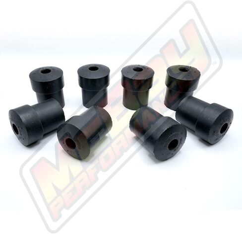 1" to 4" Adjustable 4-Position Rear Leaf Spring Shackle Lift Kit/Set Compatible with Select 1967-1975 Camaro/Firebird & 1962-1978 Nova - MADE IN USA in Saudi Arabia