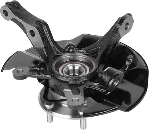 LK098 Front Right Steering Knuckle Wheel Bearing Hub Assembly for Honda Civic 1.8L 2012 (without SI model), 51211-TR3-Y00 1211-TR0-A00, Passenger Side in Saudi Arabia