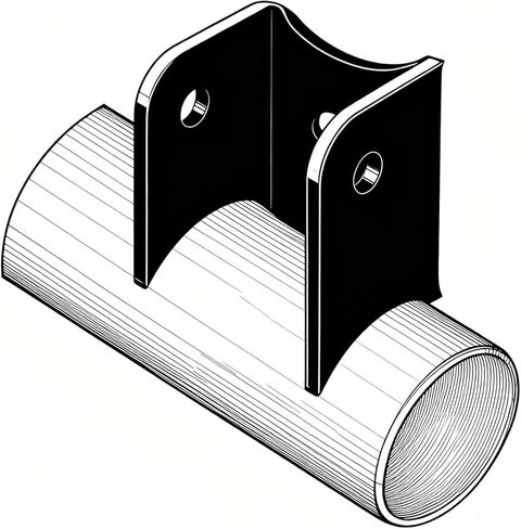 2 Pack 10 Degree Weld On Link Mount Bracket Fits 3" Axle, Off-Road Right Formed Suspension Mount in Saudi Arabia