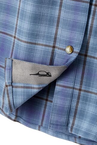 Club Ride Women's Liv'n Flannel Shirt - Stylish & Versatile Comfort for Biking and Hiking Outdoor Adventures - Faded Denim - Small in Kuwait