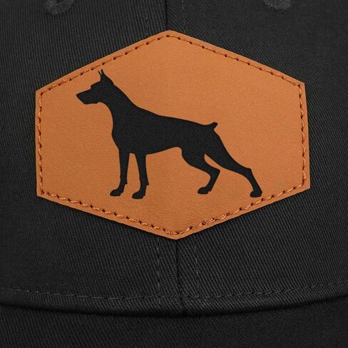 قبعة بيسبول دوبيرمان بينشر لمحبي الكلاب، قبعات بيسبول قابلة للتعديل للرجال والنساء باللون الأسود in Kuwait